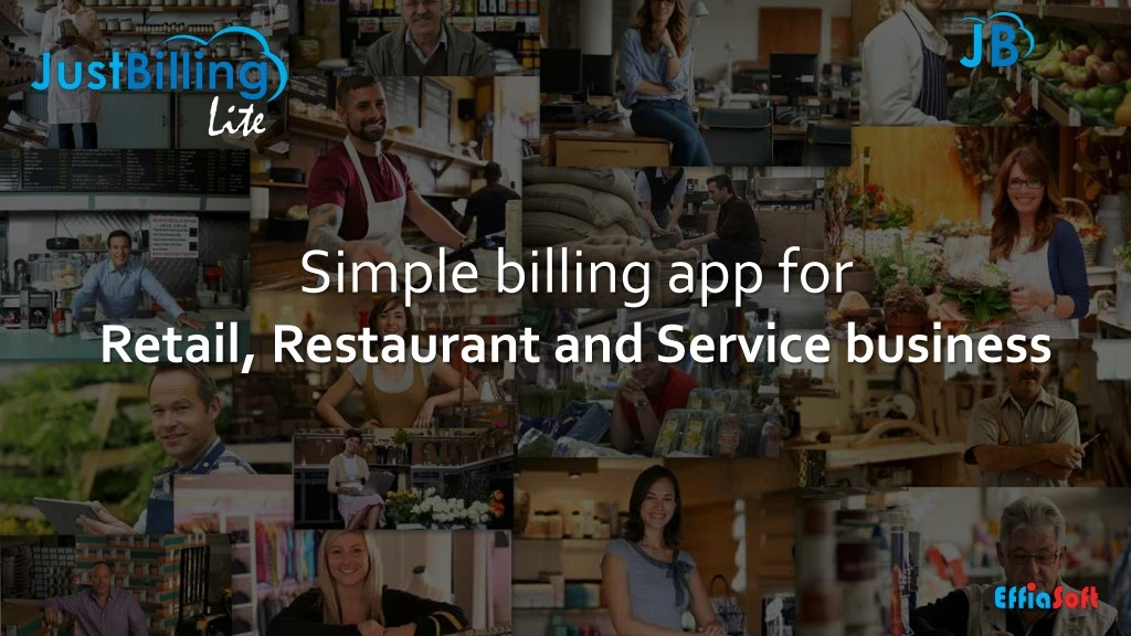 simple billing app for retail restaurant