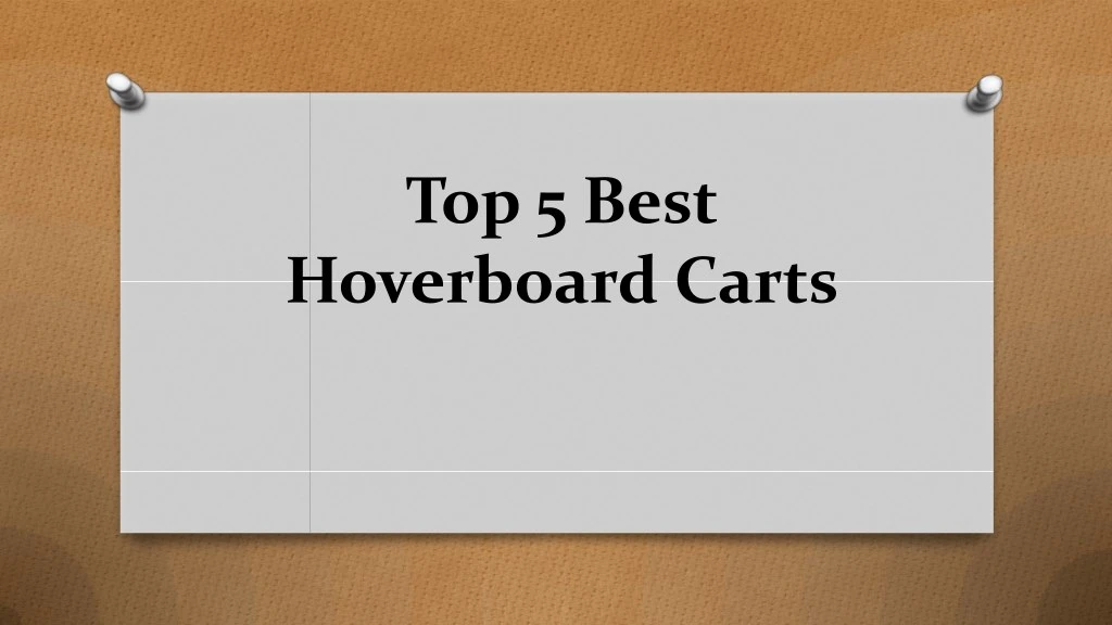 top 5 best hoverboard carts