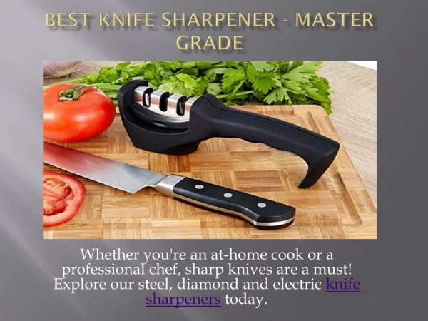 Best Knife Sharpener - Master Grade