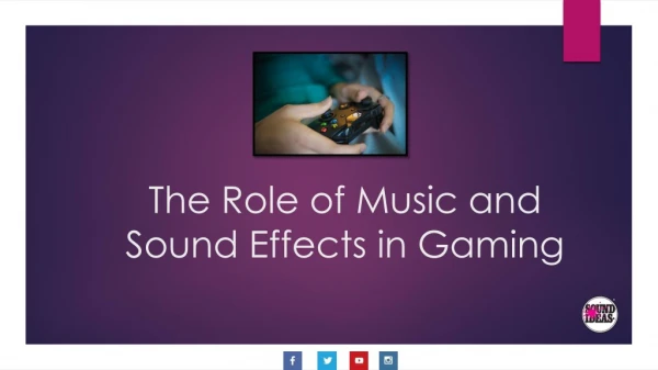 Role of Music and Sound Effects in Gaming