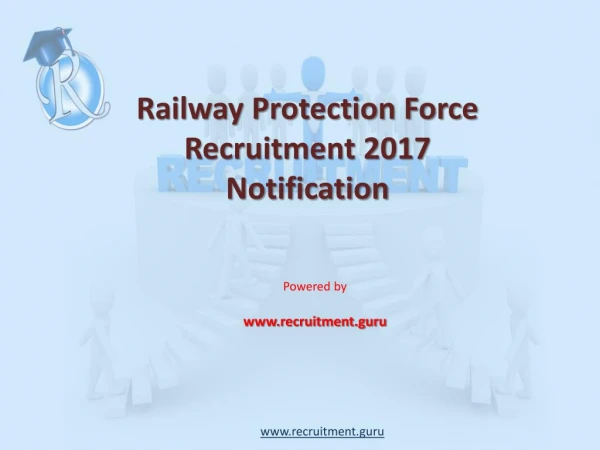 RPF Recruitment 2017
