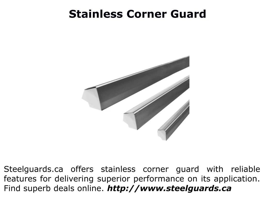stainless corner guard