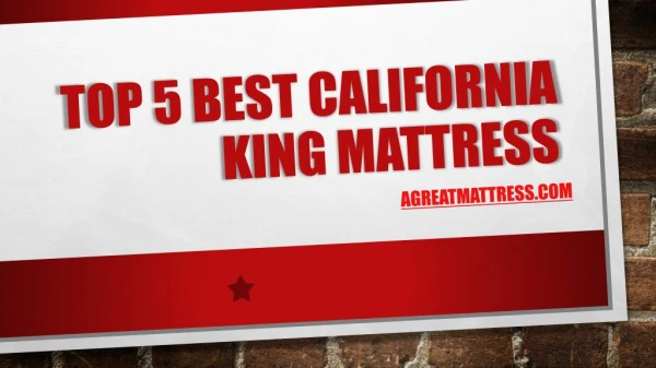 All about mattress AGreatMattress.com