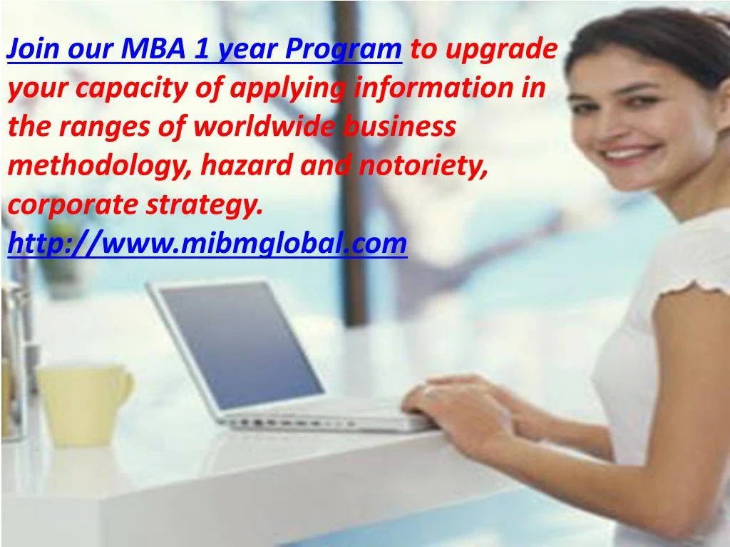 join our mba 1 year program to upgrade your