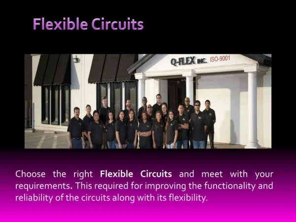 Flex Circuits Fabrication