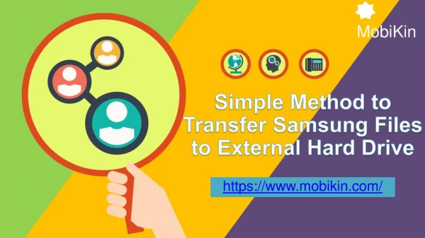 Simple Method to Transfer Samsung Files to External Hard Drive