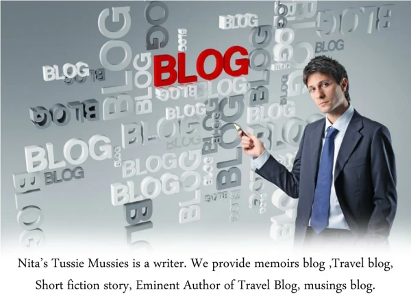 Blogging Provide Information: Travel Blog