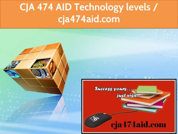 CJA 474 AID Technology levels / cja474aid.com