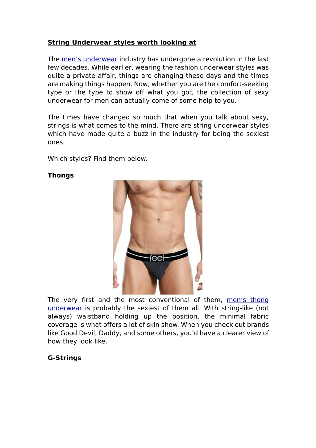 string underwear styles worth looking at