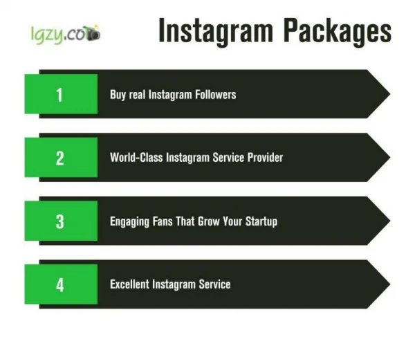 Igzy sources real account users for instagram likes and followers