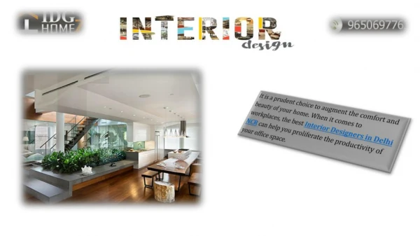 Interior Design Companies- Idghomez