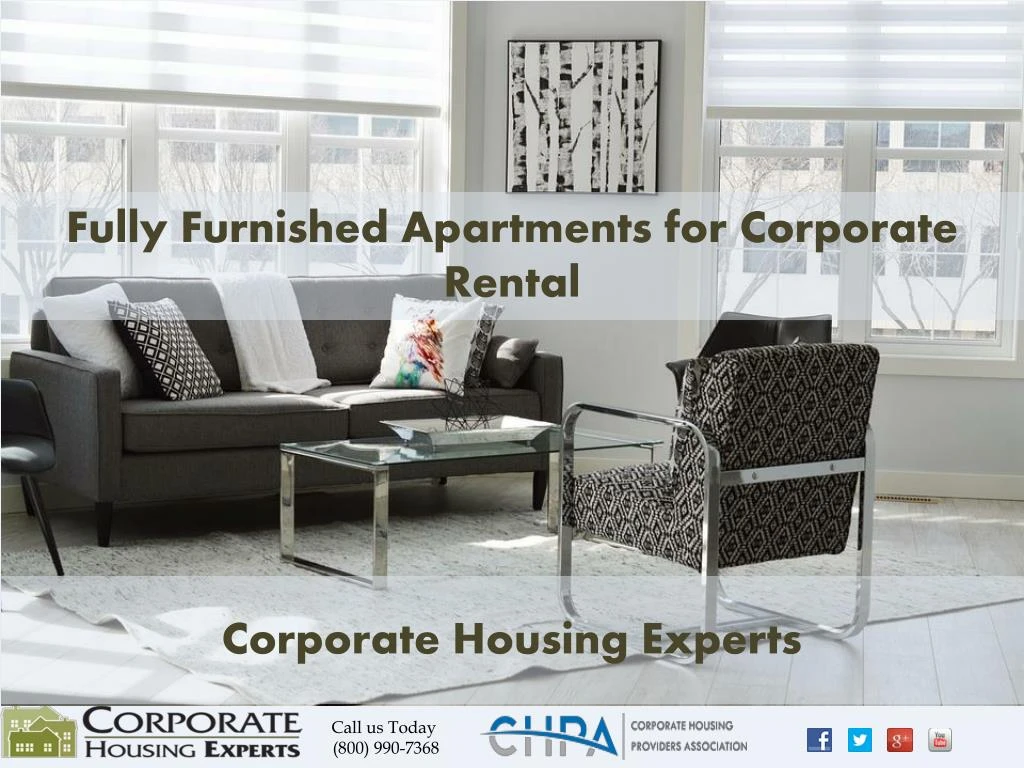 fully furnished apartments for corporate rental