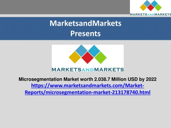 Microsegmentation market