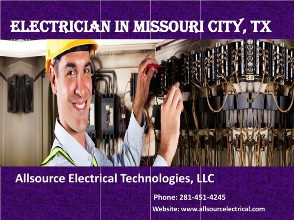 Electrical Service By Expert Electrician In Houston