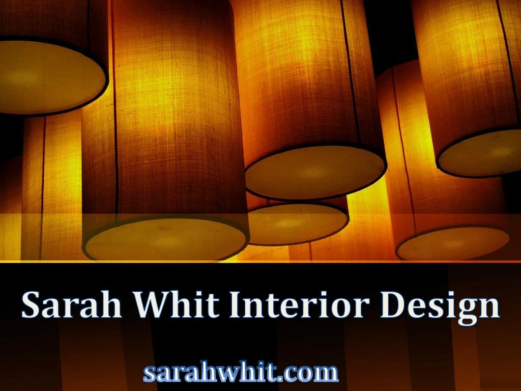 sarah whit interior design