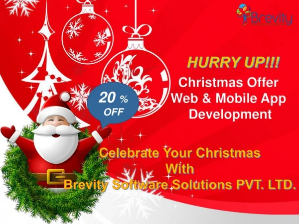 Christmas offer for web and mobile app development