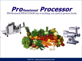 Commercial Vegetable Slicers | Electric Vegetable Slicers & Shredders - slide 1