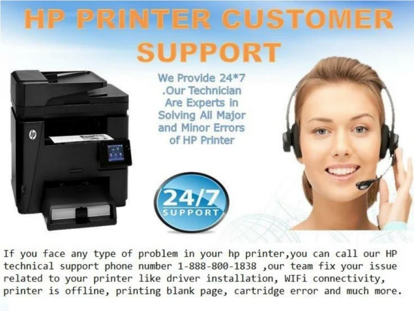 HP online technical support phone number 1-888-800-1838
