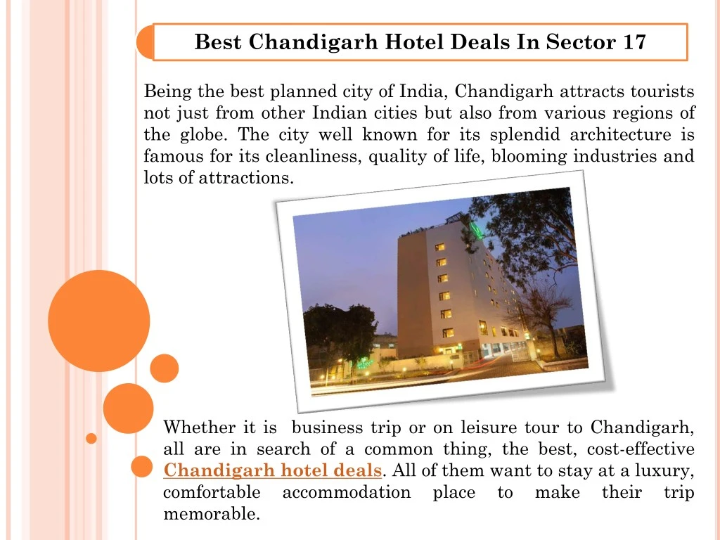 best chandigarh hotel deals in sector 17