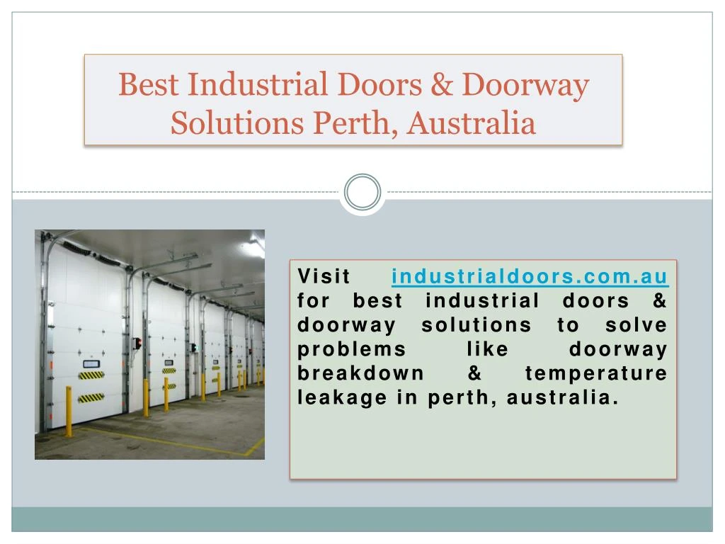 best industrial doors doorway solutions perth australia