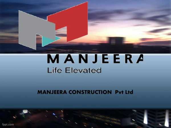 Manjeera Constructions - Best realestate developer in hyderabad