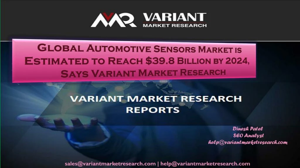 global automotive sensors market is estimated