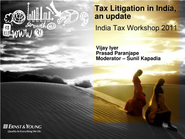 Tax Litigation in India - EY India