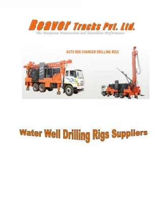 Water well drilling rigs Suppliers
