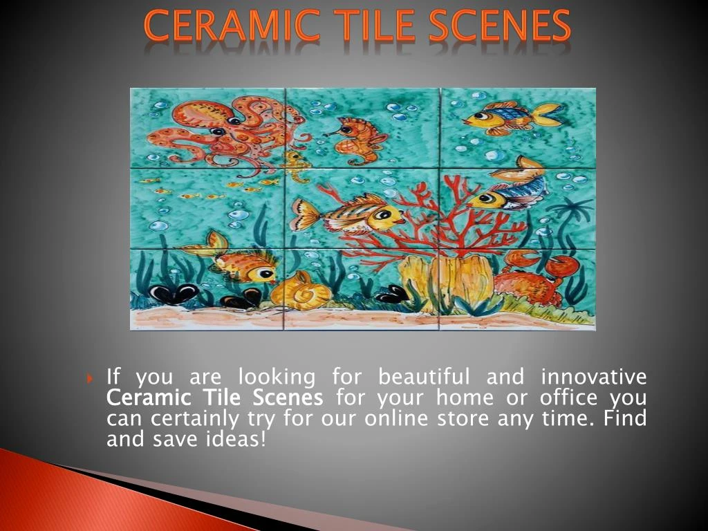 ceramic tile scenes