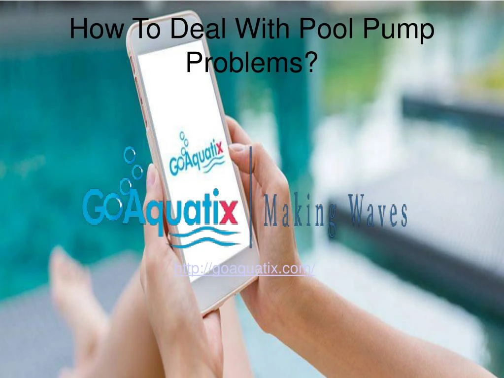 how to deal with pool pump problems