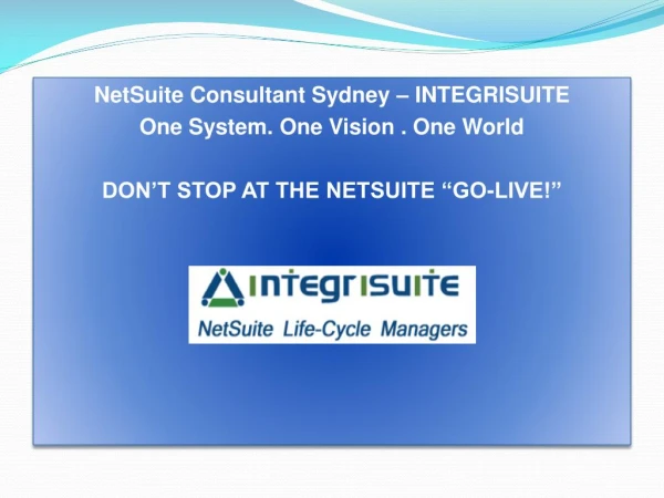 Strategies to Improve Your Business - Integrisuite Netsuite | Sedney