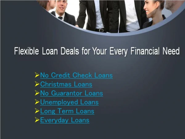 Flexible Loans by Credit Lenders in UK
