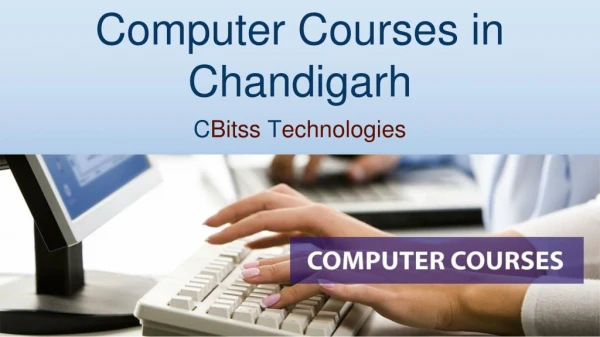 Computer Courses in Chandigarh.