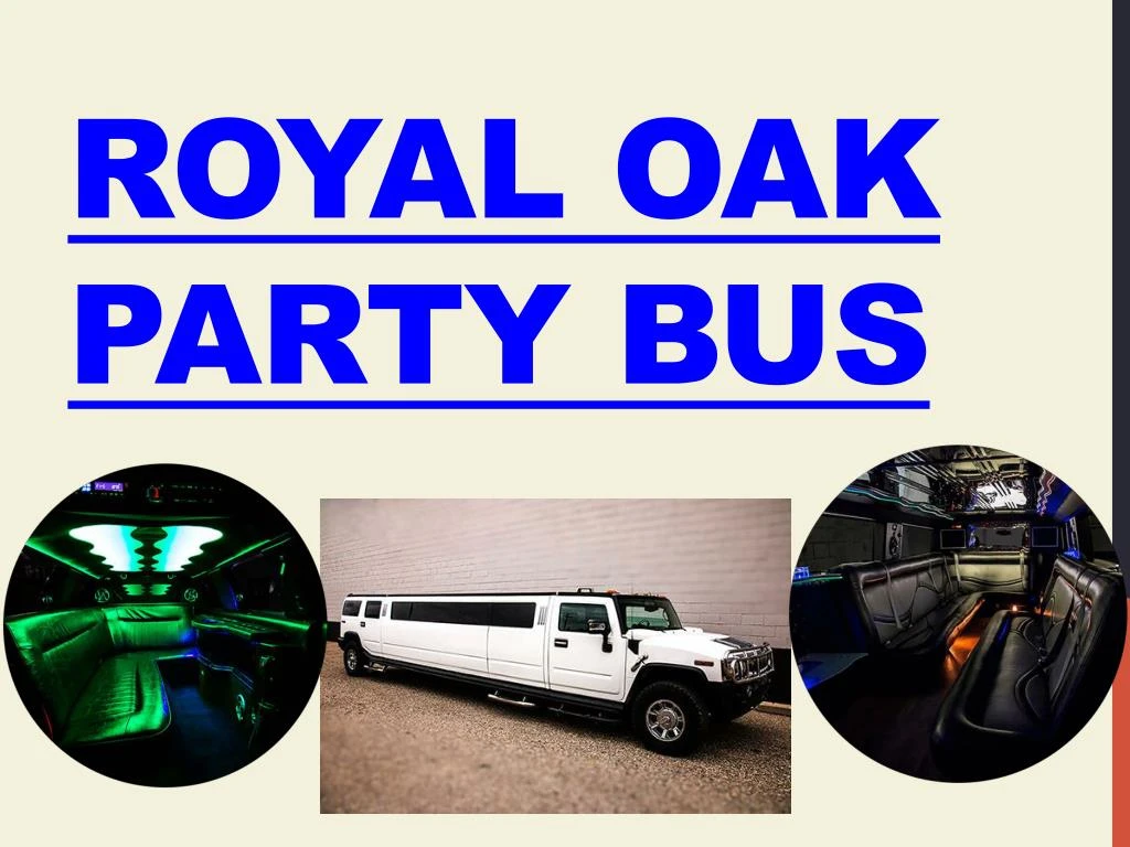 royal oak party bus