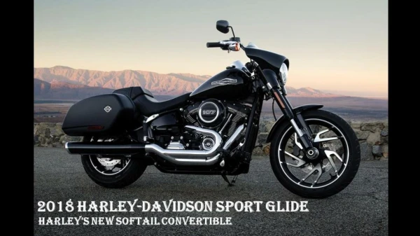 2018 Harley-Davidson Sport Glide