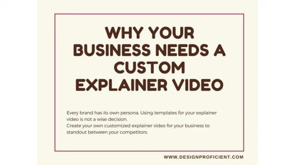 Video Glory – Step by Step Guide to your First Explainer Video