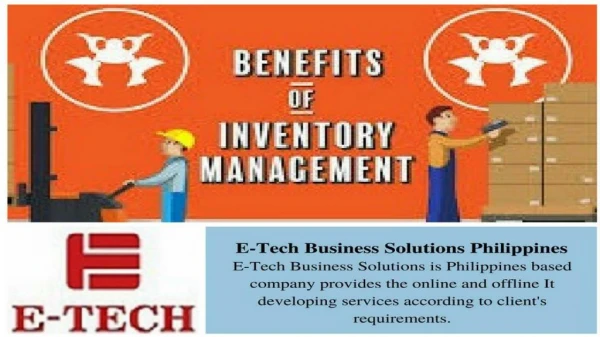 Benefits of ERP Inventory Management