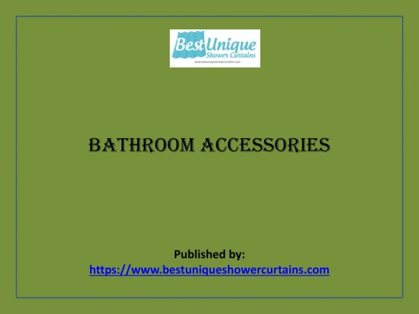 Bathroom Accessories