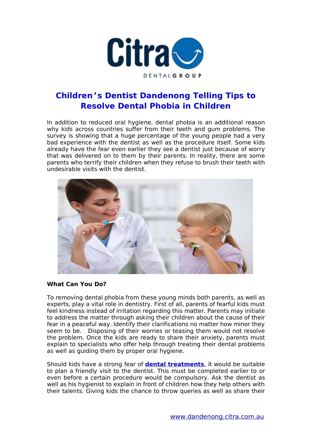 children s dentist dandenong telling tips