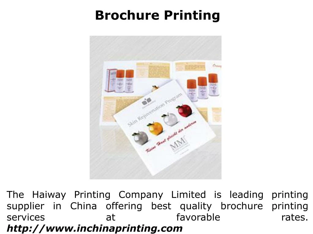 brochure printing