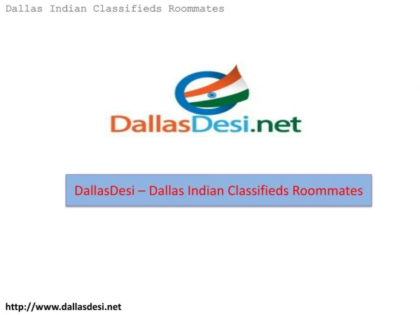 DallasDesi – Dallas Indian Classifieds Roommates