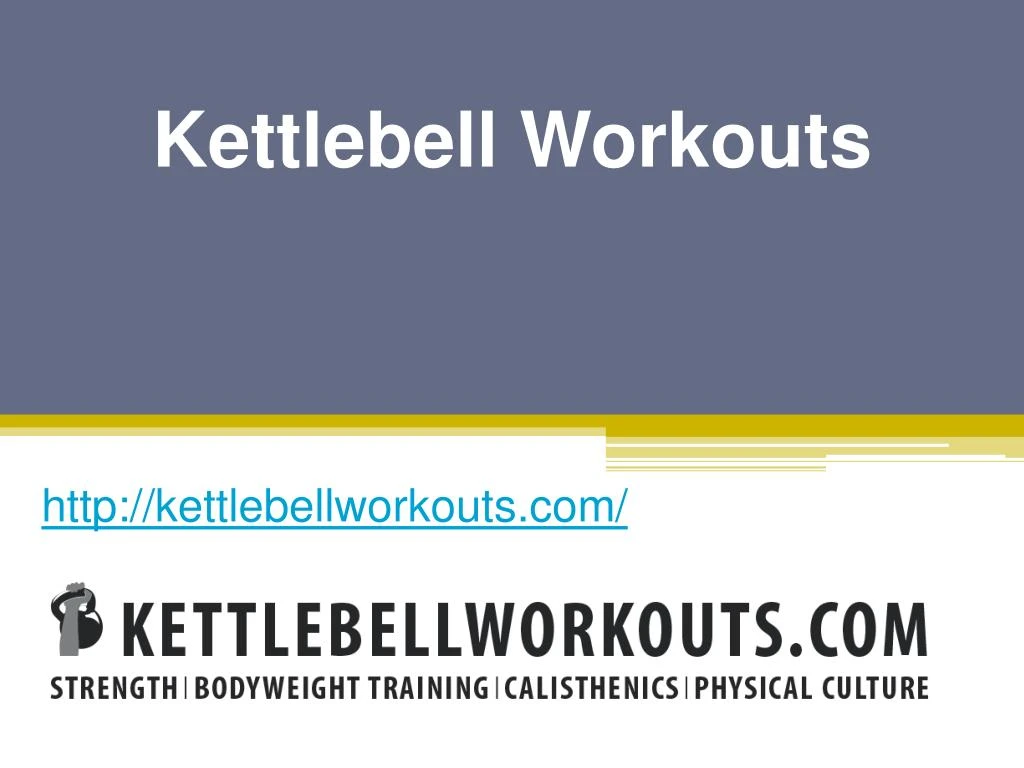 kettlebell workouts