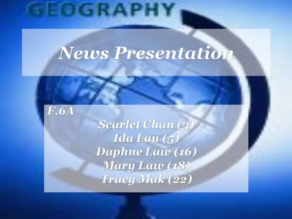 News Presentation