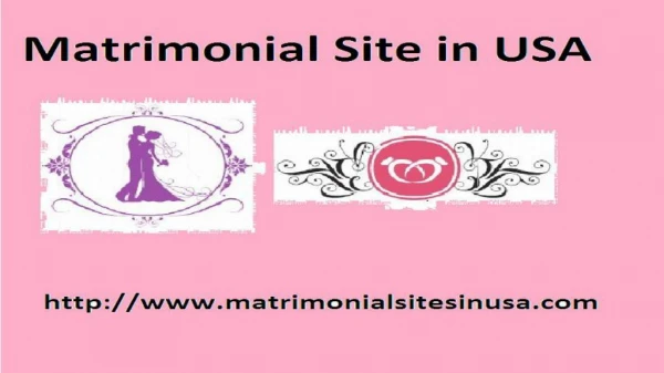 Matrimonial Site in USA