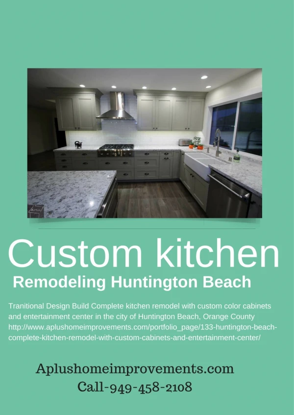 Huntington Beach Kitchen remodel