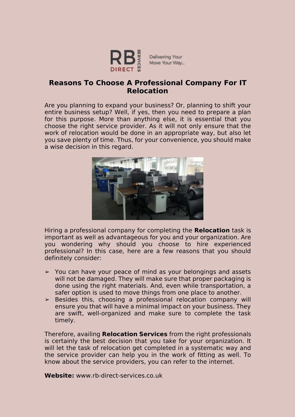 reasons to choose a professional company
