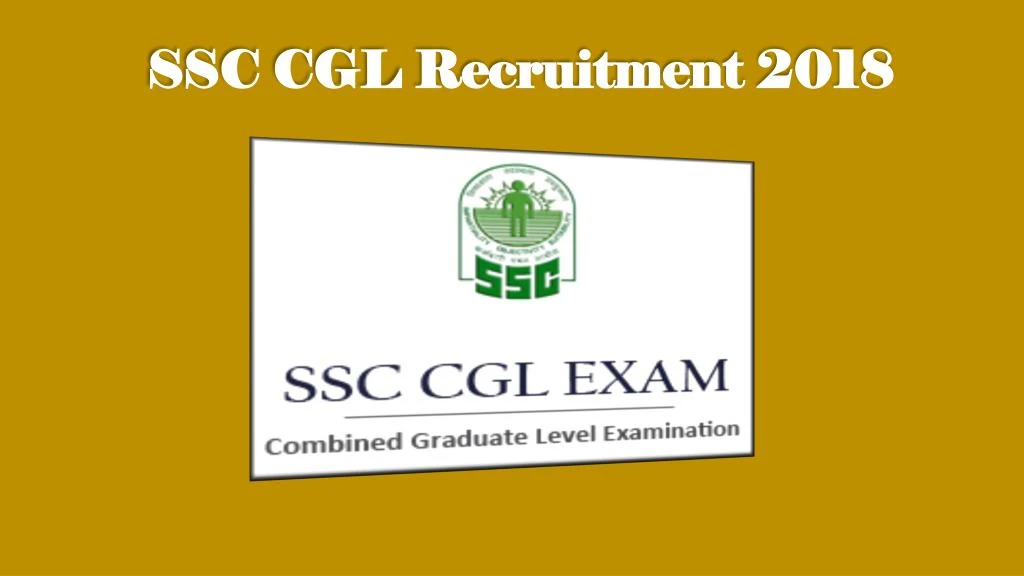 ssc cgl recruitment 2018