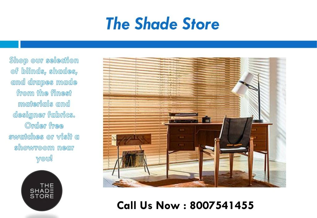 the shade store