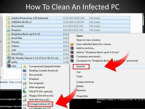 How To Clean An Infected Pc?