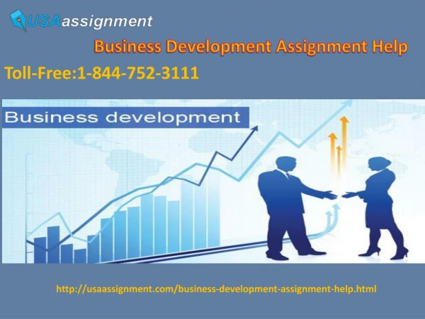 Business Development Assignment Help Toll-Free:1-844-752-3111